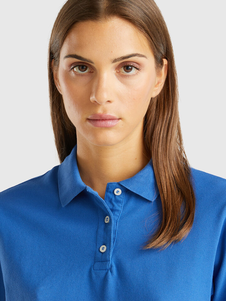 H/S POLO SHIRT Mujer image number 3